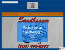 Tablet Screenshot of ocsandbagger.com